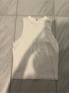 Essentials White Short-Sleeve Crewneck Tee